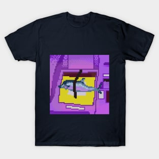 Fish on ATM pixel art T-Shirt